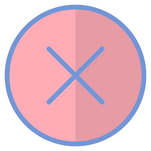 Cross, delete, multimedia, remove, ui, user interface, ux icon